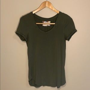 Cozy Casual Olive Tee
